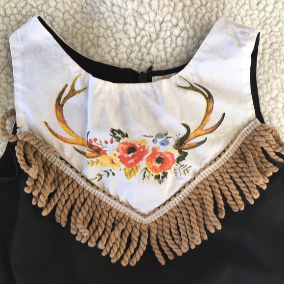 Boho romper size 90 - Picture 2 of 4